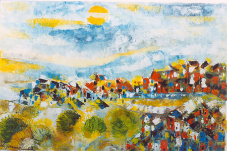 Paesaggio, opera di Di Puma (2003)