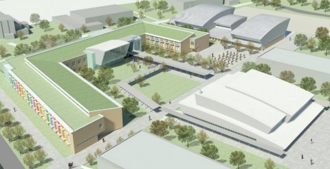SHAPE High School - 3D model picture